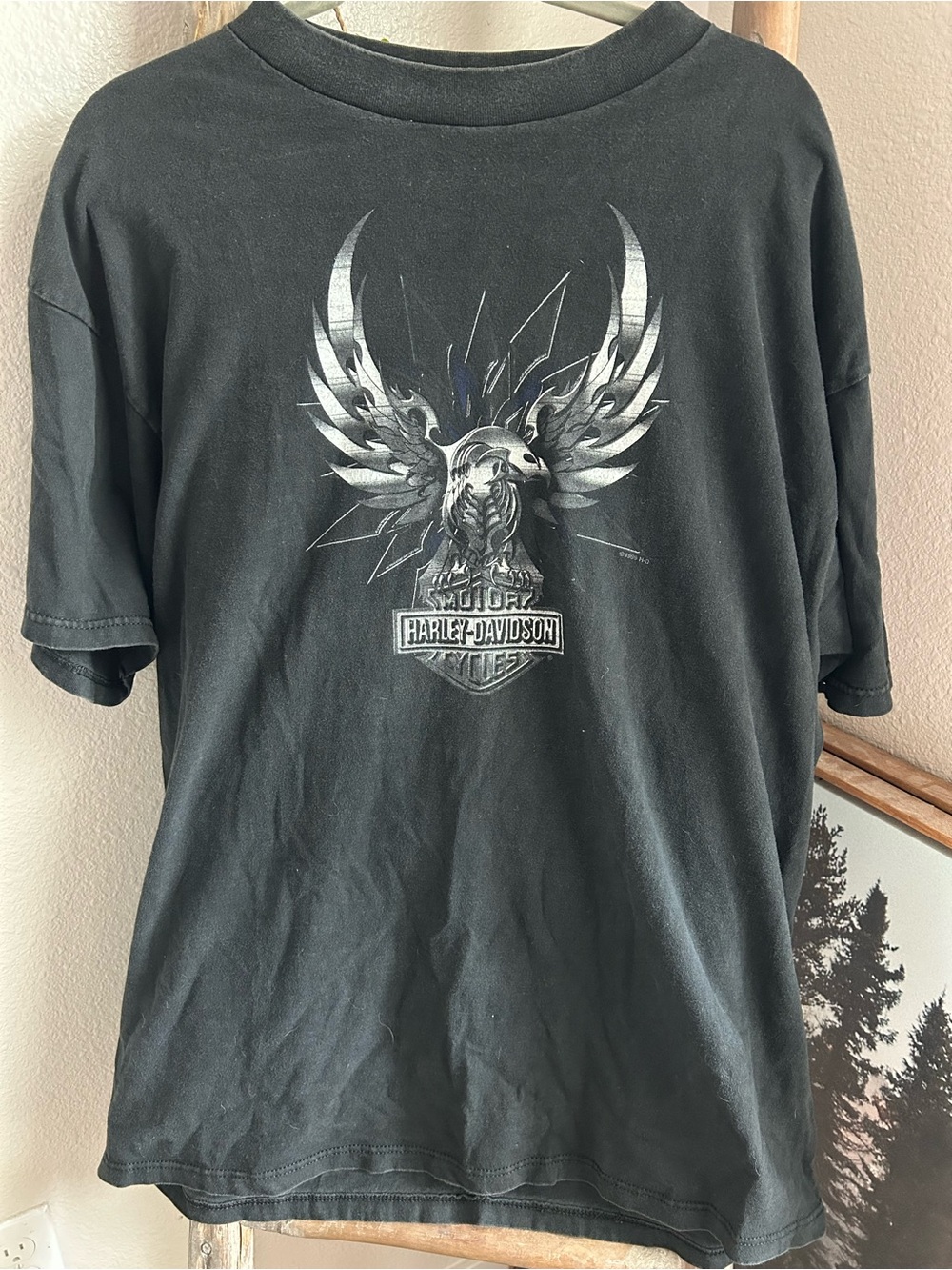 1999 Harley-Davidson Black Short-Sleeve Tee